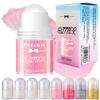 Body Glitter Gel Roll-On with Chameleon Effect, Chunky Glitter, 25 ml, Pink view 1