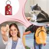 Xinhuju Pet Hair Memorial Keychain view 2