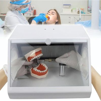 SXTYFBB Dust Collector for Dental Laboratories with Modular Cabinet, Dust Box, Sandblasting Protection, and Vacuum Extractor