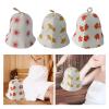 ZNJAMN 2-Piece Felt Sauna Hats, Maple Leaf view 2