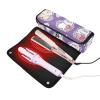Foiosoh Hot Hair Tools Travel Bag with Heat-Resistant Pad, Purple view 2