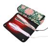 Foiosoh Hair Tools Travel Bag with Heat Mat, Green Rabbit Easter Design view 2