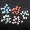 LSYHHXC River Pebbles, 10-Piece Set, Heart-Shaped Crystals, Mini Quartz Gemstones, 2 cm, Home Decor (Unakite) view 3
