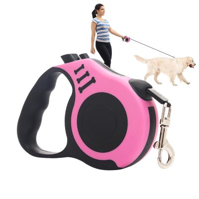 Retractable Dog Leash with Comfortable Grip