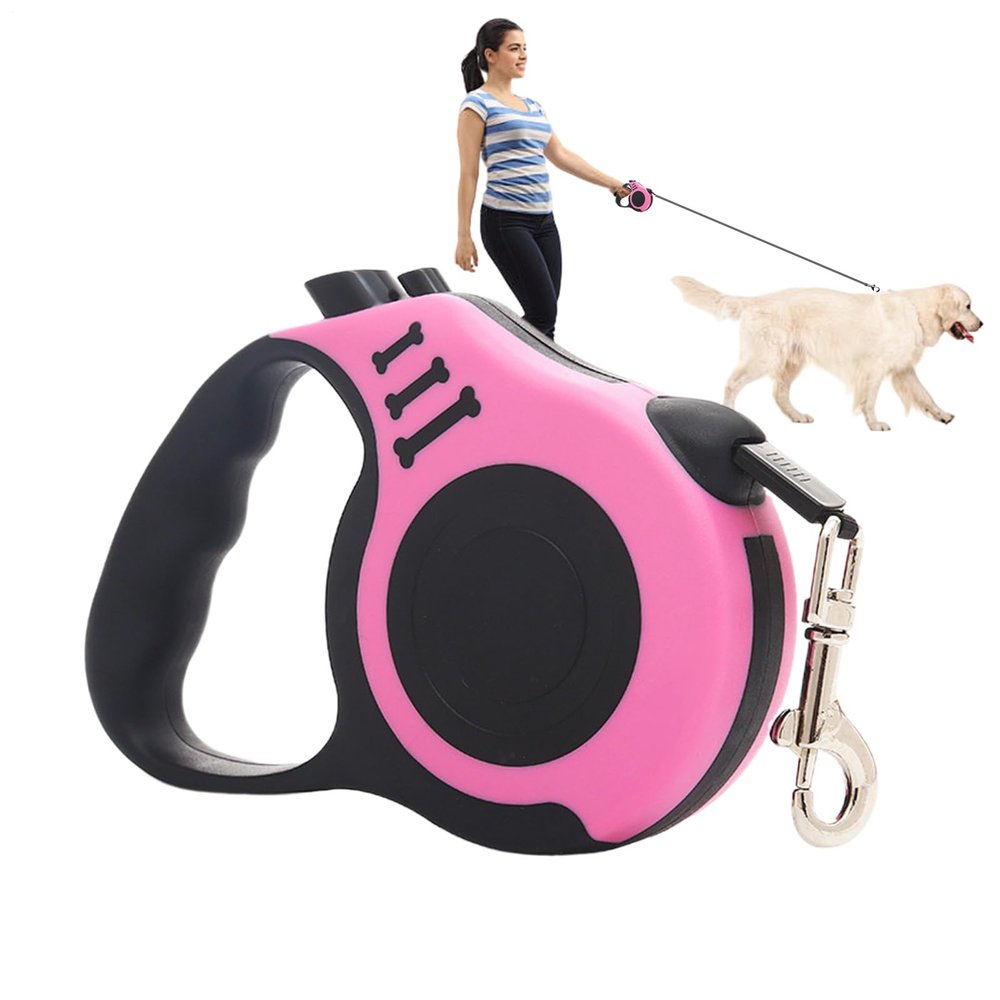 Retractable Dog Leash with Comfortable Grip