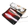 Foiosoh Hair Tools Travel Bag and Heat-Resistant Mat with Zipper, Waterproof Travel Case for Flat Irons, Curling Irons and Hair Dryers, White view 2