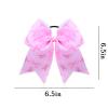 Breast Cancer Awareness Hair Ties with Bows for Women and Girls view 2