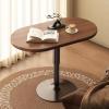 SXRLOZ Lift-Top Coffee Table for Living Room, Small Wooden Sofa Slide-Under Table, Modern TV Tray and Side Table, Brown view 1