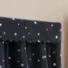 SGFBDZLK Cute 99% Blackout Bed Canopy with Princess Star Pattern view 3