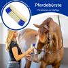 Horse Grooming Brush with Ergonomic Stiff Bristles view 2