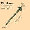 Pet Bird Cage Stand - 8-Pack Perch Set view 2