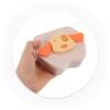 Wooden Tooth Keepsake Box for Baby Teeth and Umbilical Cord, Yellow view 4