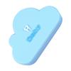 Cloud-Shaped ABS Baby Tooth Keepsake Box view 1