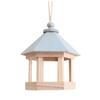 UKCOCO Hanging Wooden Nest Feeder for Parakeets and Parrots view 1