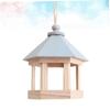 UKCOCO Hanging Wooden Nest Feeder for Parakeets and Parrots view 4