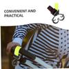 2-Piece Detachable Stroller Hooks for Bags and Shopping view 3