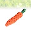 SEWOART Cotton Rope Puppy Chew Toys with Carrot Design, 3-Pack view 4