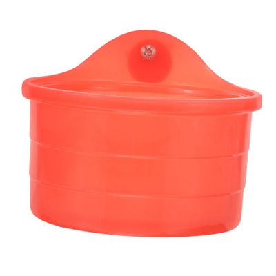 Plastic Bird Bath with Hose Connection for Parrots and Budgies