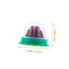 EXAOMBLE Catnip Snacks for Cats, Lollipops, 8 Pieces, Green, Pudding view 2