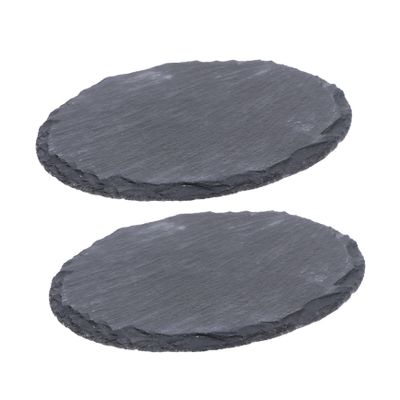 GALPADA Reptile Stone Bowls, Set of 2, for Terrariums and Turtles
