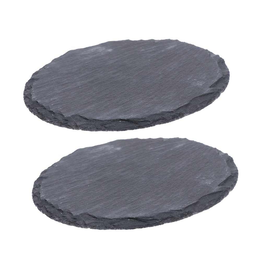 GALPADA Reptile Stone Bowls, Set of 2, for Terrariums and Turtles