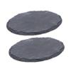 GALPADA Reptile Stone Bowls, Set of 2, for Terrariums and Turtles view 1