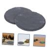 GALPADA Reptile Stone Bowls, Set of 2, for Terrariums and Turtles view 2