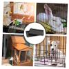 HOLIDYOYO 2-Pack Plastic Dog Crate Floor Tray, Leakproof and Easy to Clean, Replacement Tray for Dog Crates and Small Animal Cages view 2