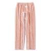 TOVCHEI Post-Shoulder Surgery Patient Pajamas, Tear-Away Pants, Soft Fleece, Pink Pants, L view 1