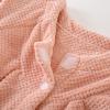 TOVCHEI Post-Shoulder Surgery Patient Pajamas, Tear-Away Pants, Soft Fleece, Pink Pants, L view 2