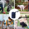 Xinhuju Dog Waste Bag Dispenser | Mesh Fabric Leash Pouch with Zipper view 2