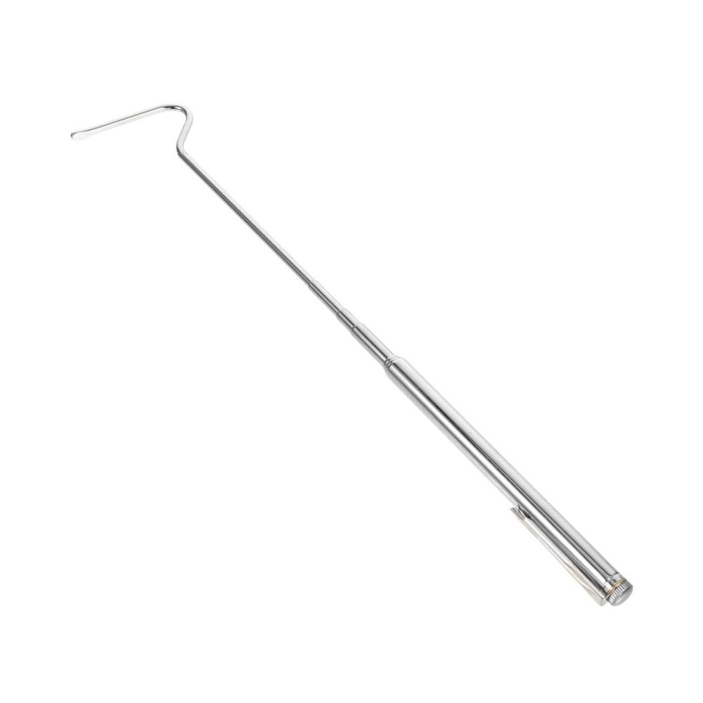 Abaodam Portable Extendable Snake Hook, 66 cm, Stainless Steel, Silver