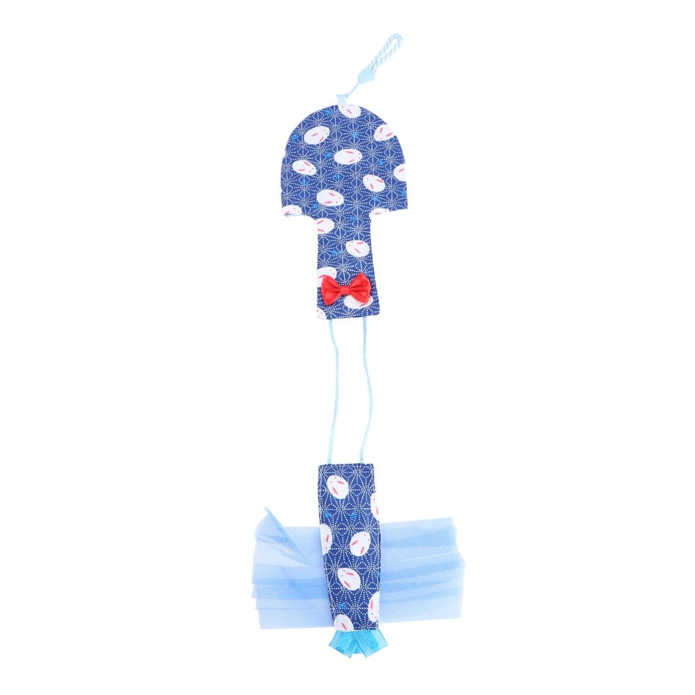 Blue Waterproof Parrot Flight Suit with Bow