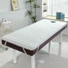LDLCYCN 6 cm Thick Massage Table Mattress Topper with Elastic Straps, 190 x 70 cm (S), White/A view 1