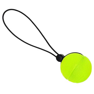 Finger Grip Strength Trainer Exercise Ball, TPE, Yellow