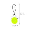 Finger Grip Strength Trainer Exercise Ball, TPE, Yellow view 2