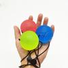 Finger Grip Strength Trainer Exercise Ball, TPE, Yellow view 3