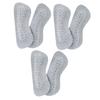 3 Pairs of Cowhide Leather Heel Pads for Abrasion and Slip Protection view 1