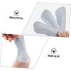 3 Pairs of Cowhide Leather Heel Pads for Abrasion and Slip Protection view 2
