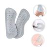 3 Pairs of Cowhide Leather Heel Pads for Abrasion and Slip Protection view 4