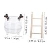 ERINGOGO Spacious Hamster Bath House with Bridge view 2