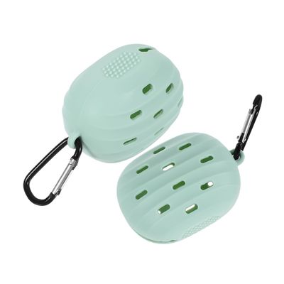 Healeved 2-Piece Silicone Travel Makeup Sponge Holder Set
