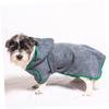 ibasenice Absorbent Microfiber Pet Bathrobe for Dogs and Cats view 2