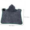 ibasenice Absorbent Microfiber Pet Bathrobe for Dogs and Cats view 4