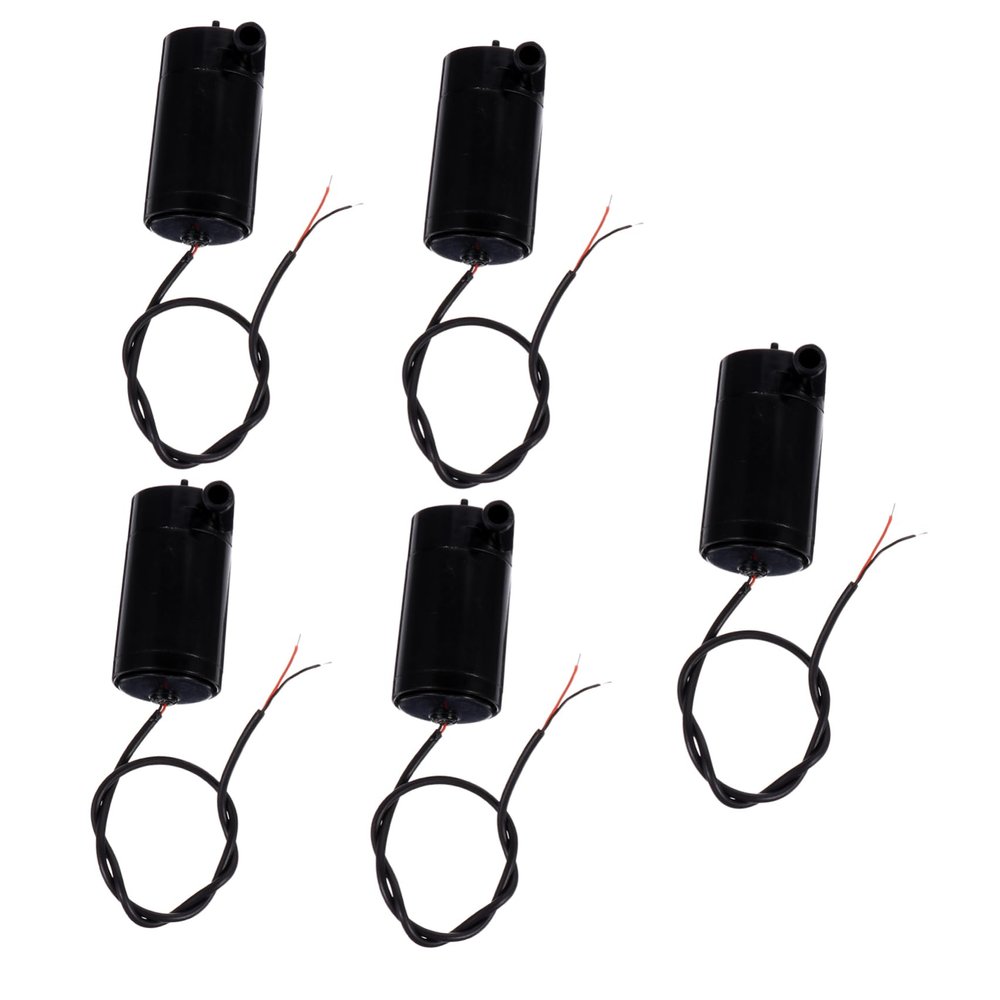 CAXUSD 5-Pack Mini Submersible Pump for Aquarium