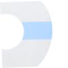 Round Cotton Sensor Adhesive Patches, 50 Pieces, White view 3