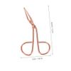 PERSELOSO 2-Piece Stainless Steel Scissor-Grip Eyebrow Tweezer Set view 2