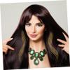 Mikinona 6-Piece Glitter Hair Tinsel for Women, Sparkling Hair Extensions for Everyday Wear and Parties view 4