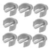 PERSELOSO 8-Piece Replacement Parts for Walking Canes and Trekking Poles view 1