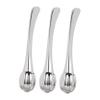 FRCOLOR 3-Piece Stainless Steel Double-Ended Eye Cream Massage Sticks, Random Color view 1